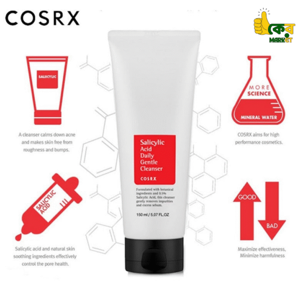 Cosrx Salicylic Acid Daily Gentle Cleanser 1