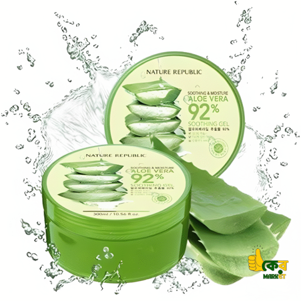 Nature Republic Aloe Vera Soothing Gel (300ML) 3