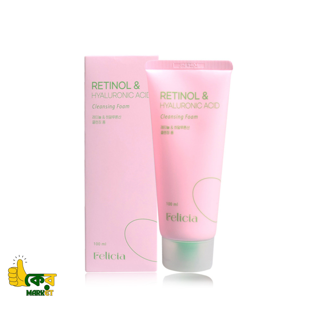 Retinol & Hyaluronic Acid Cleansing Foam