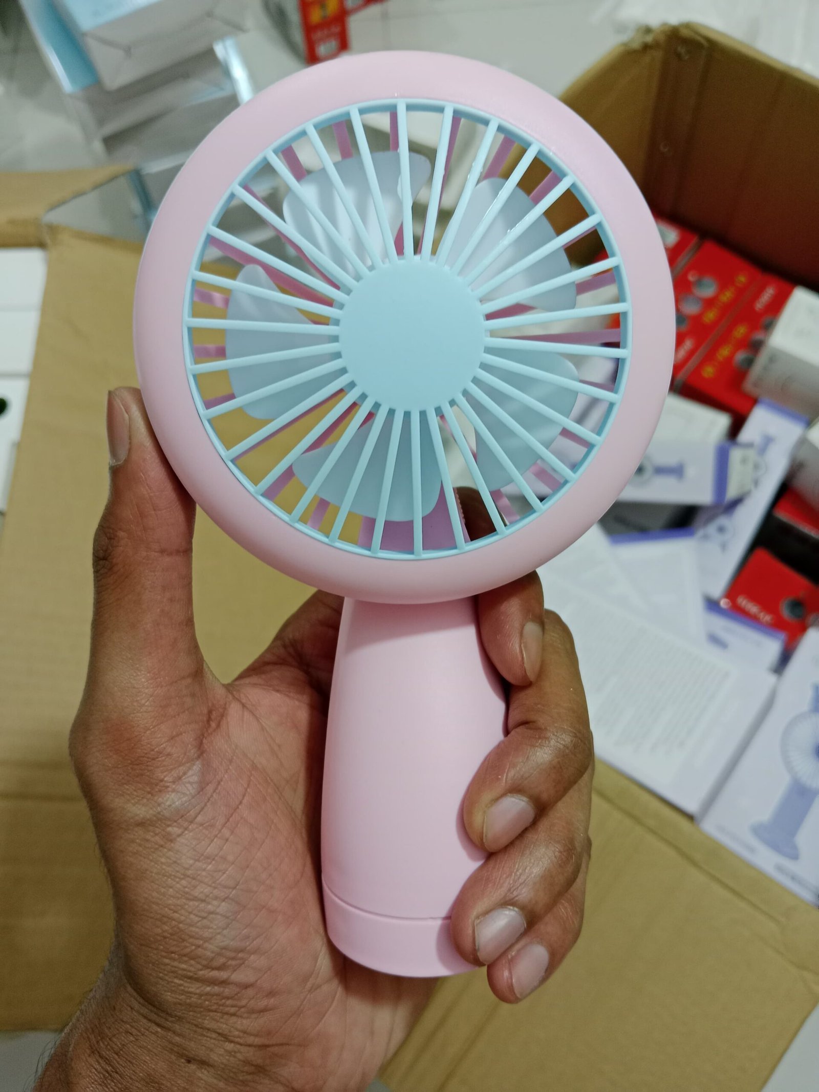 Mini Fan With Light - Image 2
