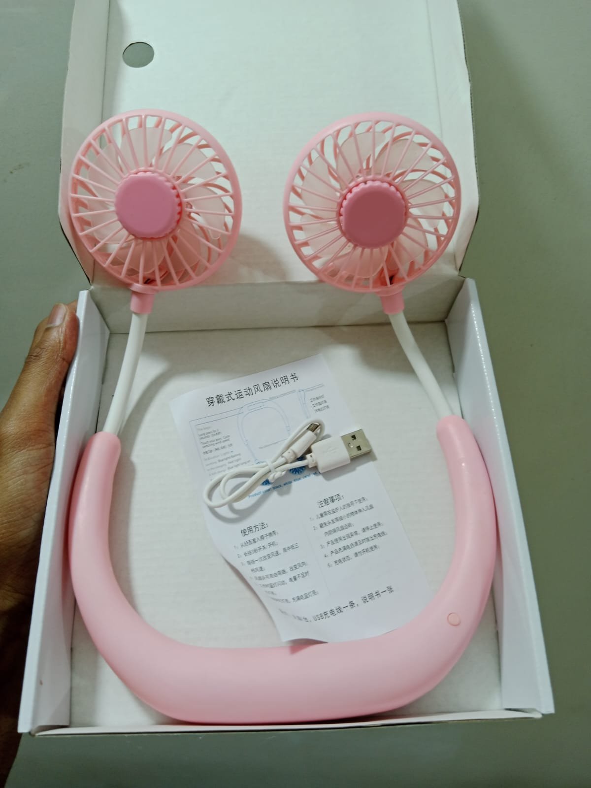 Portable NeckFan (ZY-A3) - Image 5