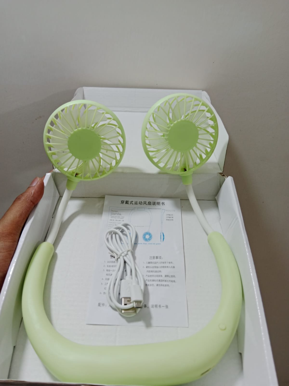 Portable NeckFan (ZY-A3) - Image 4