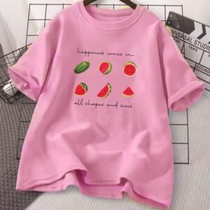 Drop Shoulder Ladies T-shirt