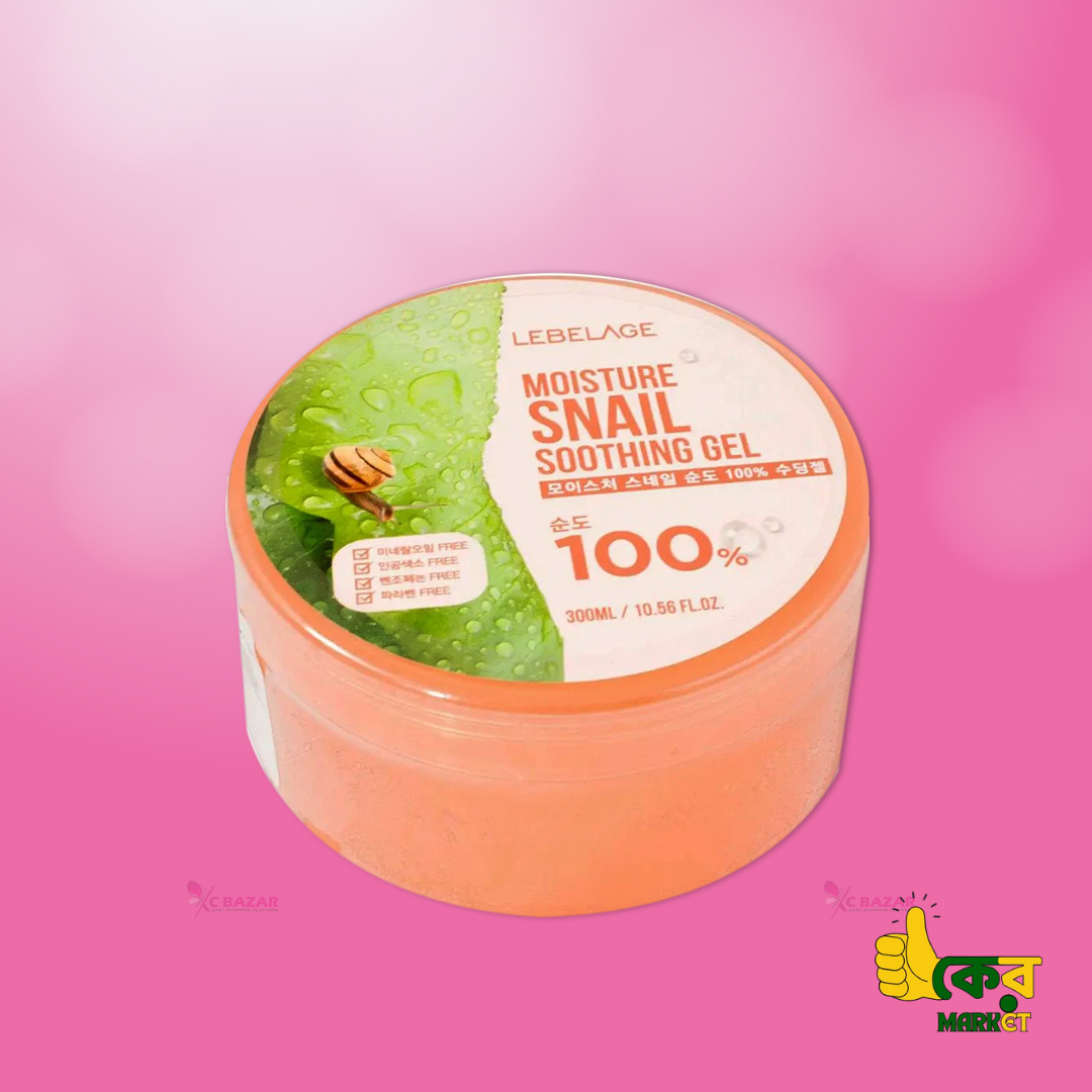LEBELAGE Moisture Snail Soothing Gel 300 ml - Image 3