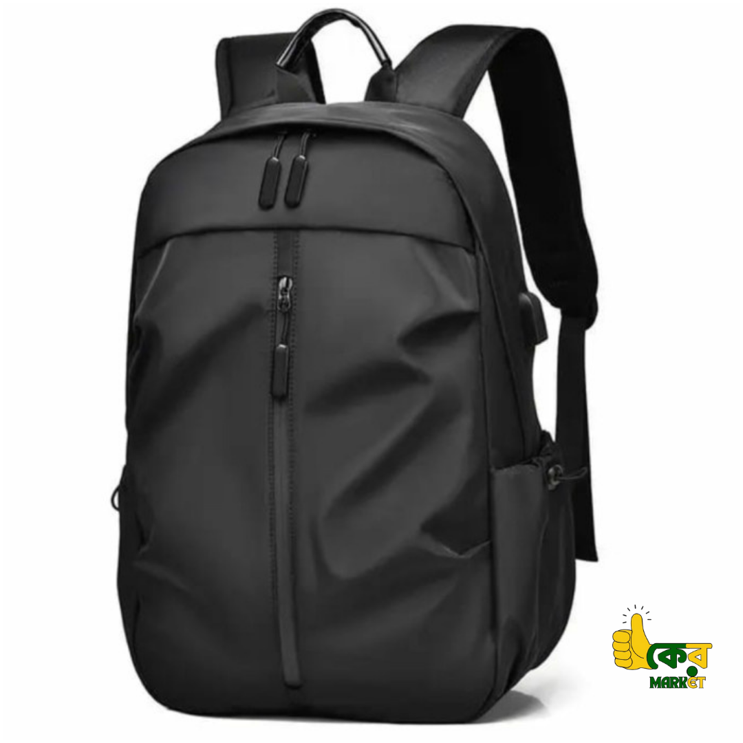 Waterproof Multi- Laptop Backpack (Black Color) Moneybag Free - Image 2