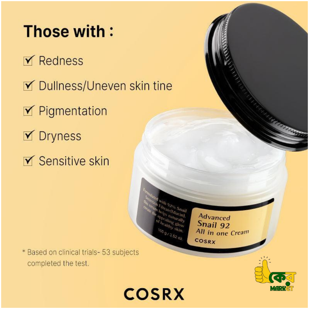 COSRX - Advanced Snail 92 All in one Cream (100g) - Image 3